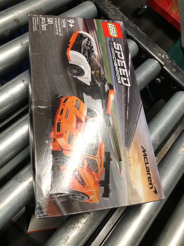 Photo 2 of ***FACTORY SEALED***
Speed Champions Mclaren Solus Gt And Mclaren F1 Lm Building Toy Set (581 Pieces)