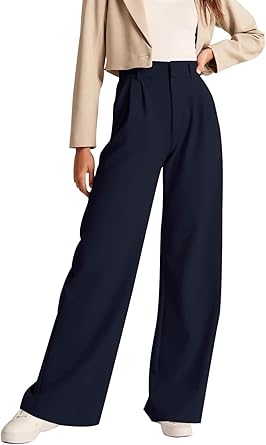 Photo 1 of 
NIMIN High Waisted Work Pants for Women Business Casual Outfits 2025 Office Dress Pants Trousers with Pockets