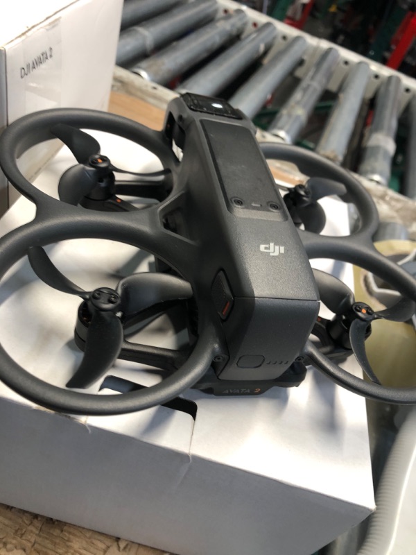 Photo 1 of DJI Avata 2 Fly More Combo (1 Battery), FPV Drones with Camera for Adults 4K, Immersive Experience, Built-in Propeller Guard, Easy Flip/Roll, FAA Remote ID Compliant, POV Content Drone, Black