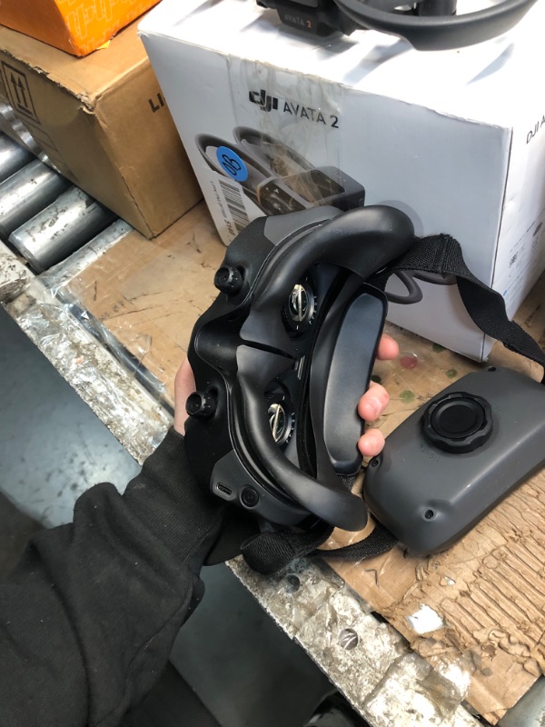 Photo 1 of DJI Avata 2 Fly More Combo (1 Battery), FPV Drones with Camera for Adults 4K, Immersive Experience, Built-in Propeller Guard, Easy Flip/Roll, FAA Remote ID Compliant, POV Content Drone, Black