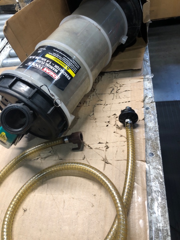 Photo 1 of **HEAVILY USED**
OEMTOOLS 24938 Manual Fluid Extractor, 9.5L Oil Extractor, Automotive Tool for Engine Oil, Transmission Fluid, and Coolant