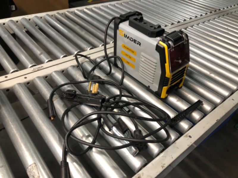 Photo 4 of ***USED - LIKELY MISSING PARTS - UNABLE TO VERIFY FUNCTIONALITY***
SSIMDER Stick Welder with Pulse ARC 140A ARC/PULSE Stick/LIFT TIG 3 in 1 Welding Machine 110V/220V Pulse Frequency Adjustable Hot Start ARC Force VRD MMA Portable Welder Machine with LCD I