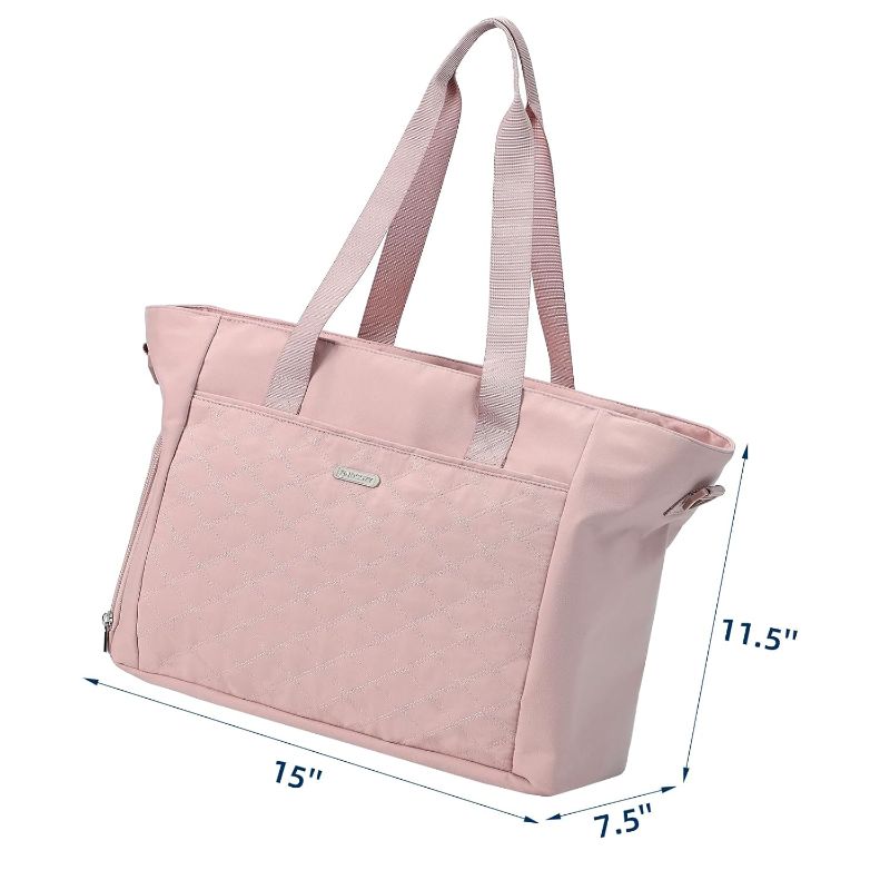 Photo 3 of (READ FULL POST) FINDCOZY Breast Pump Bag, Diaper Bag Tote for Working Mom, Compatible with Medela, Spectra S1, S2 Breast Pumps, Pink