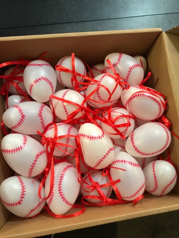 Photo 1 of 36pcs baseball eggs 