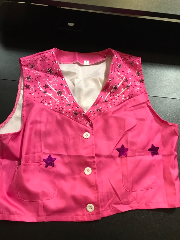 Photo 2 of pink 2p cowgirl out fit 