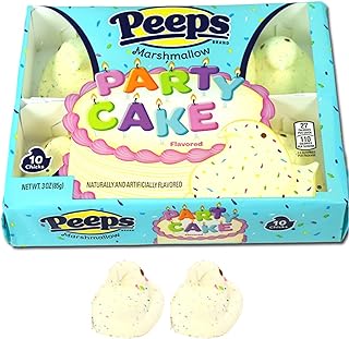 Photo 1 of Marshmallow Peeps Party Cake Chicks 10ct 2pack
exp10/2024