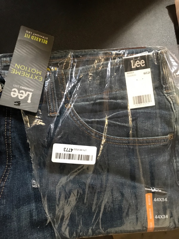 Photo 1 of  men jeans lee relaxed fit straight legs 44x34