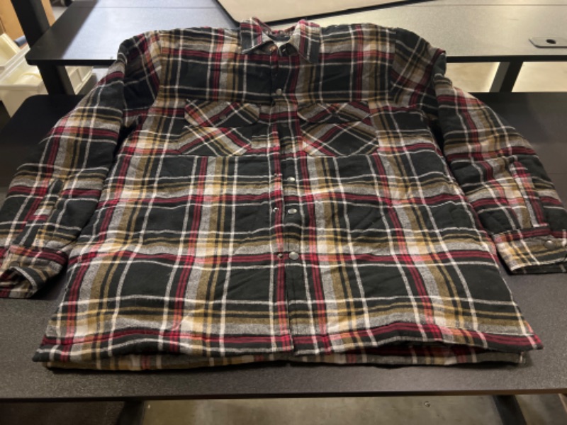 Photo 1 of Canyon Guide Men's Long-Sleeve Flannel Shirt  SIZE LARGE 