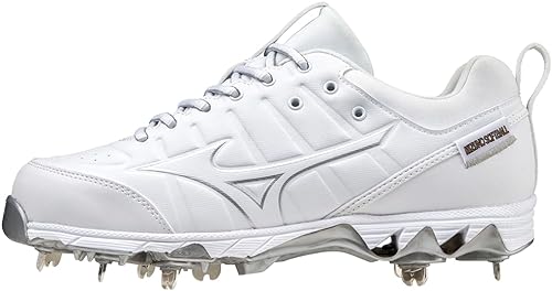 Photo 1 of   SIZE 7.5 Mizuno Women's 9-Spike Swift 7 Softball Shoe