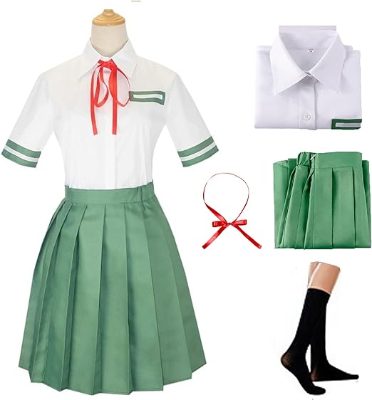 Photo 1 of XS Suzume cosplay school uniform for girls Suzume Skirt for Halloween costume   xs 
