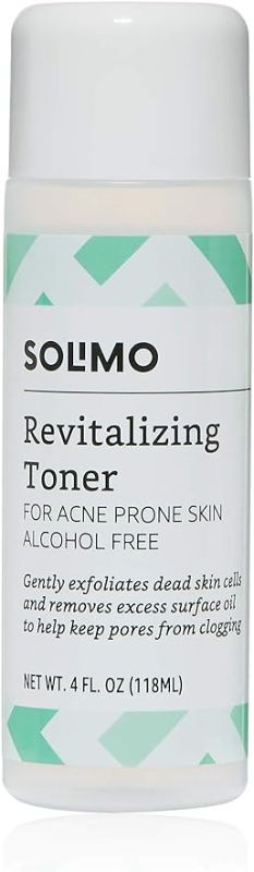 Photo 1 of Amazon Brand - Solimo Acne Treatment System, 60 Day Toner, 4 Oz (Single)