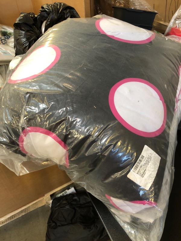 Photo 2 of VCNY Home Sophie Polka Dot 10 Piece Bed-in-a-Bag Comforter Set, Full, Black/Pink Black/Pink Full