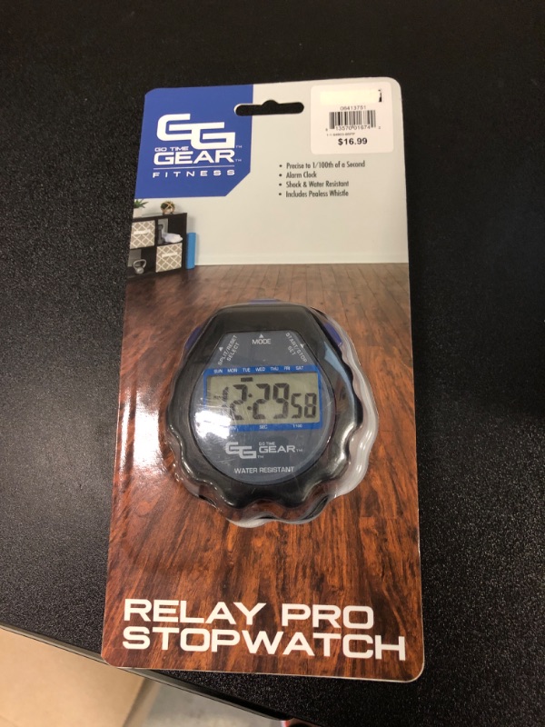 Photo 1 of Go Time Gear Fitness Relay Stopwatches Blue