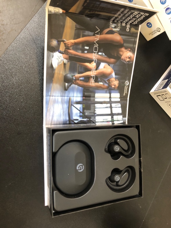 Photo 2 of Lifestyle Advanced Atmosphere True Wireless Performance Bluetooth Earbuds
