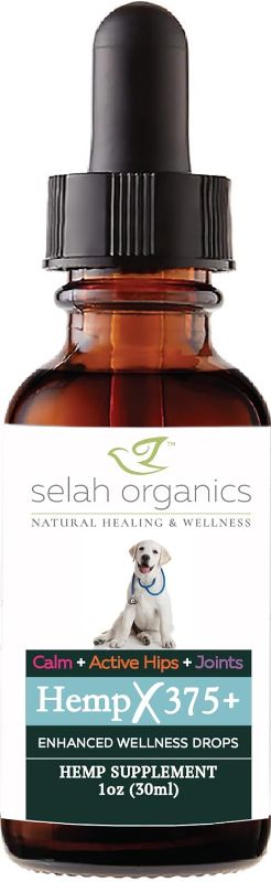 Photo 1 of 375mg Organic Hemp Oil for Dogs and Cats - Support for Stress, Allergies, Sleep, and Joint Pain. Perfect for Traveling or Fireworks. Calming Pet Oil for Pet Treats & Pet Food. 1oz-30ml
 dec 2024