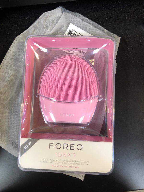 Photo 1 of FOREO Luna 3 Facial Cleansing Brush | Anti Aging Face Massager | Enhances Absorption of Facial Skin Care Products | for Clean & Healthy Face Care | Simple & Easy | Waterproof

