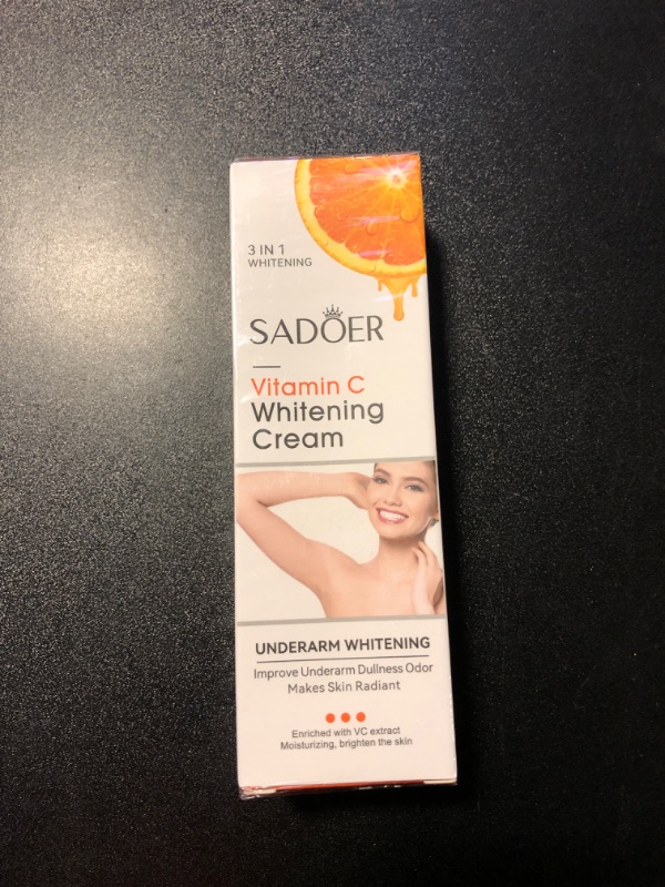 Photo 2 of 2 X Sadoer Vitamin C Whitening Cream 3 in 1 (2 Ct) 50g Expire 12/2024
