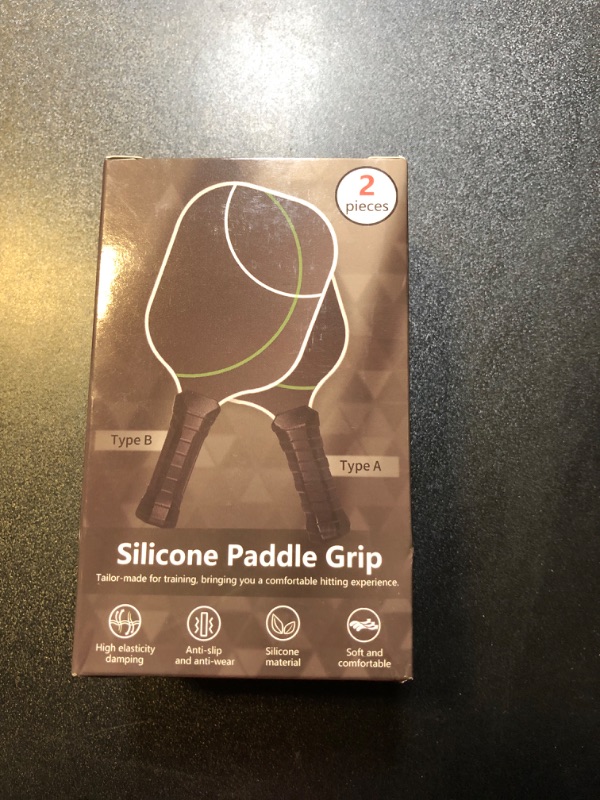 Photo 2 of 2 Pack Silicone Pickleball Paddles Handle Grip Warp BLD-GRIP-TYPE A