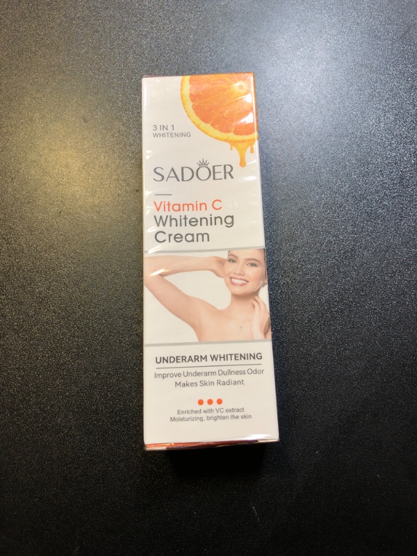 Photo 2 of 2 X Sadoer Vitamin C Whitening Cream 3 in 1 (2 Ct) 50g Expire 12/2024
