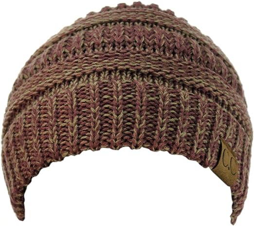 Photo 1 of C.C Trendy Warm Chunky Soft Stretch Cable Knit Beanie Skully
