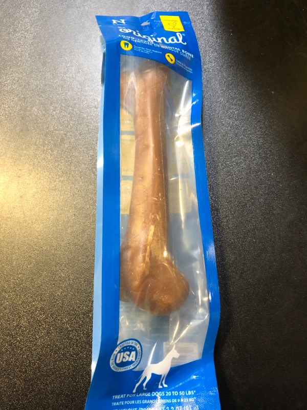 Photo 2 of Exp 2/25 N-Bone 3.2-Ounce The Original Bagged Bone Treat For Dogs, Large, Chicken Flavor Chicken 3.2 Ounce (Pack of 1)