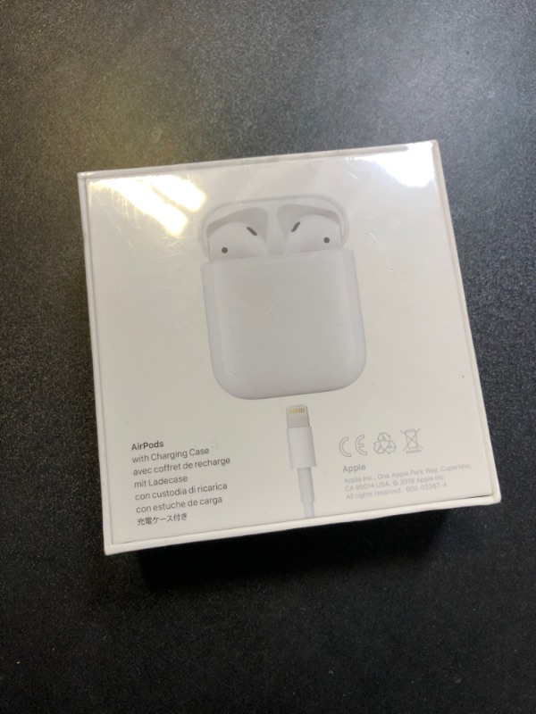 Photo 4 of Apple AirPods with Charging Case (Latest Model)