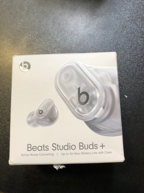 Photo 2 of Beats Studio Buds + - Transparent with AppleCare+ (2 Years) Transparent Studio Buds + With AppleCare+ (2 Years)