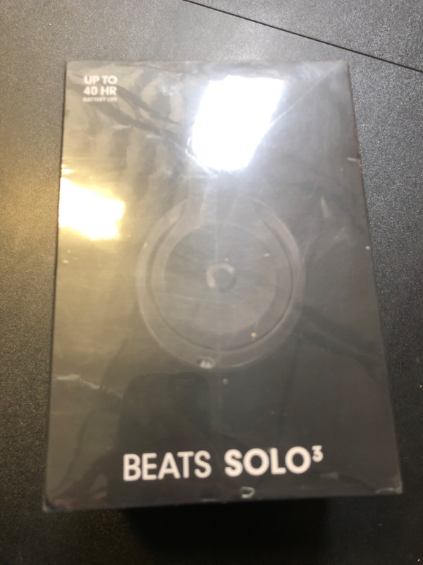 Photo 2 of Beats Solo3 Wireless On-Ear Headphones - Apple W1 Headphone Chip, Class 1 Bluetooth, 40 Hours of Listening Time, Built-in Microphone - Black (Latest Model)