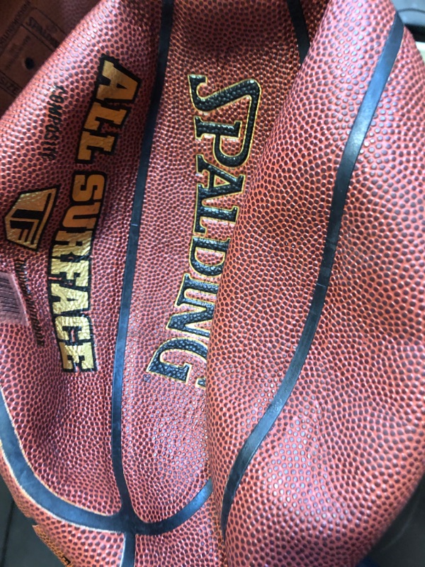 Photo 2 of Spalding All-Surface TF Basketball
  not inflatd 