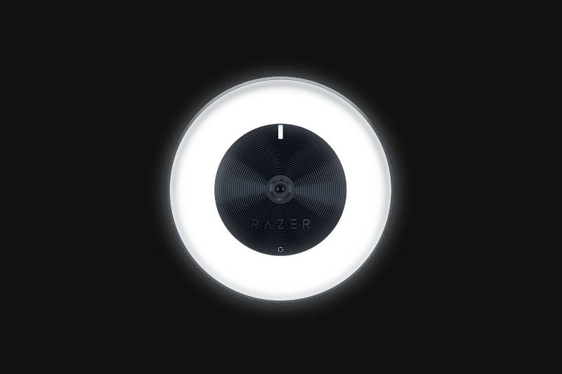 Photo 1 of Razer Kiyo Streaming Webcam: 1080p 30 FPS / 720p 60 FPS - Ring Light W/ Adjustable Brightness - Built-in Microphone - Advanced Autofocus, Black
