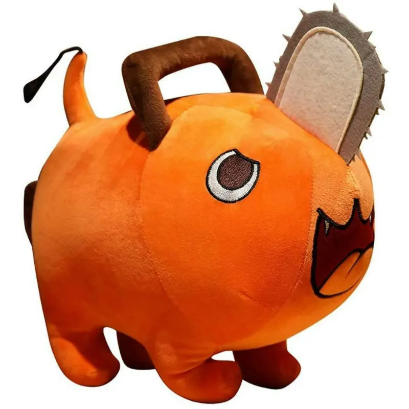 Photo 1 of Chainsaw Orange Dog Plush, Kawaii Plush Pillow Chainsaw Monster Dog Plush Doll Toys Kid Gift