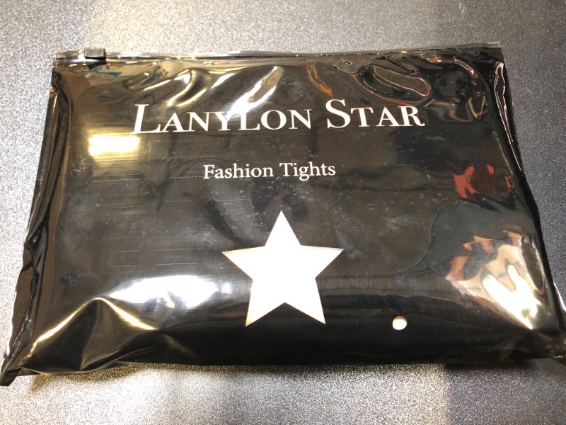 Photo 2 of Lanylon Star 20D Sheer Pantyhose Tights for Women with Control Top and Reinforced Toe - Comfortable and Stylish 4 Pack Small/Medium
