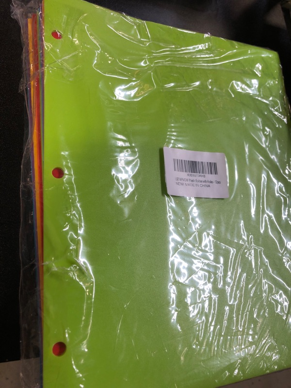 Photo 2 of Plastic Folder with Holes - 12pcs