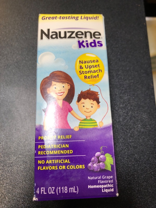 Photo 1 of Kids Upset Stomach Relief Liquid Natural Grape 4 FL OZ BEST BY 3/2025