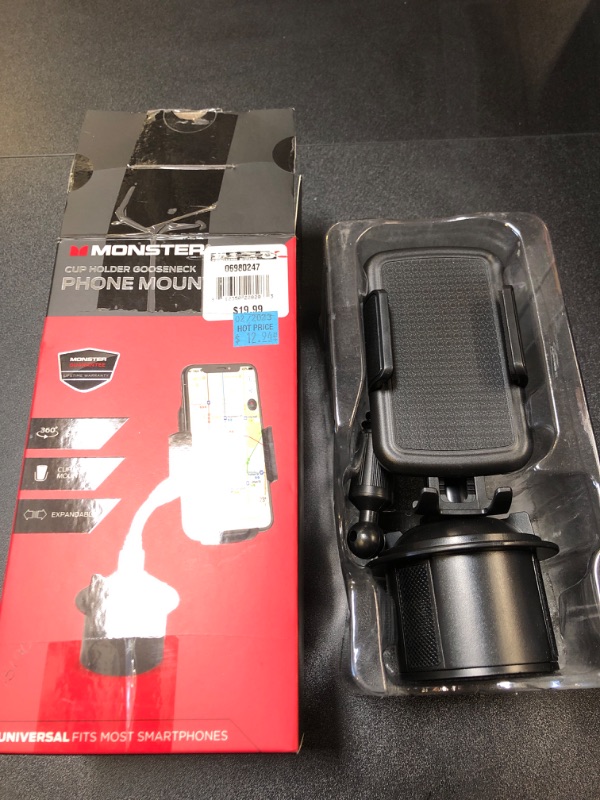 Photo 1 of Monster Cup Holder Gooseneck Phone Mount
