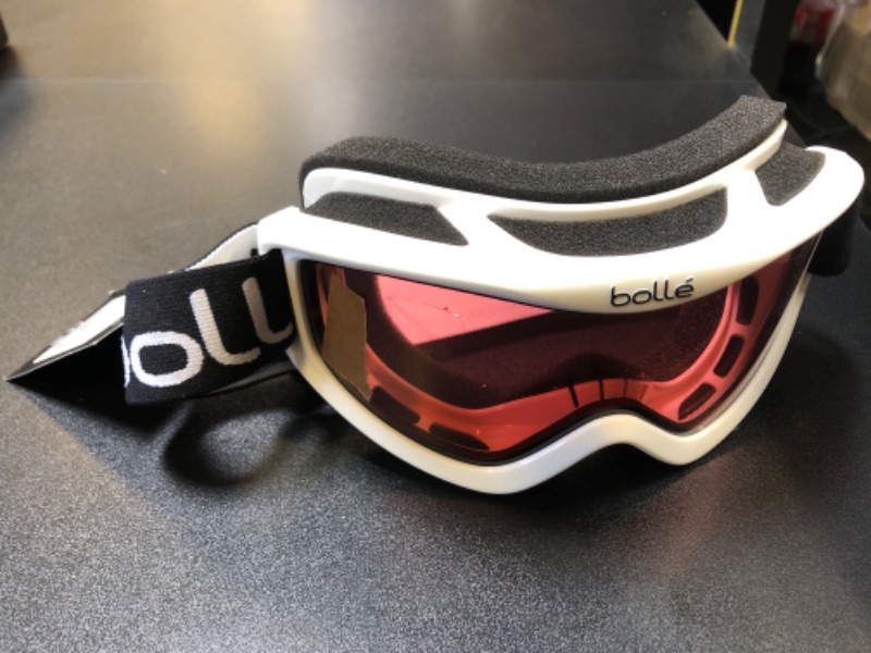 Photo 1 of *Bolle Goggles 20574 Shiny White Vermillon Mojo