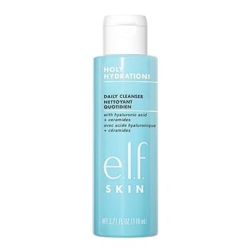 Photo 1 of e.l.f., Holy Hydration! Daily Cleanser, Wash away Excess Oil, Impurities, and Makeup…
