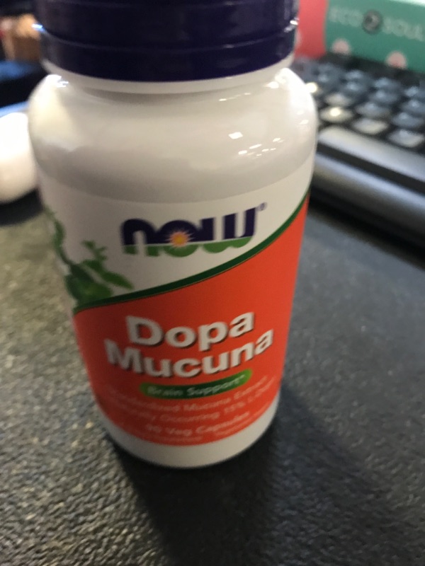 Photo 2 of DOPA Mucuna 90 Vcaps by Now (Pack of 2)