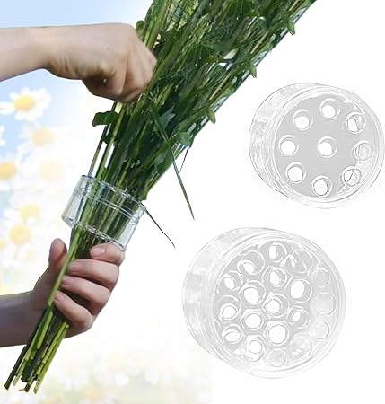 Photo 1 of Spiral Flower Stem Holder, Spiral Ikebana Stem Holder, Spiral Stem Holder for Vases, Spiral DIY Bouquet Twister Flower Arrangement Holder, Spiral Ikebana Stem Holder Ring