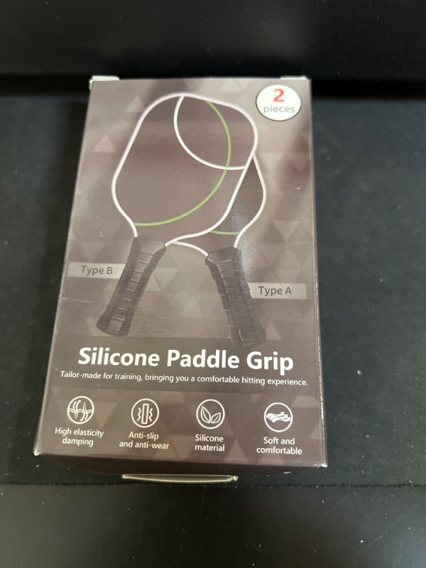 Photo 2 of 2 Pack Silicone Pickleball Paddles Handle Grip Warp BLD-GRIP-TYPE A