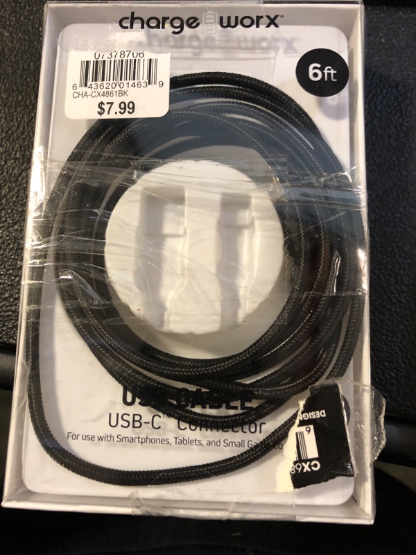 Photo 2 of 6' USB to USB-C Cable