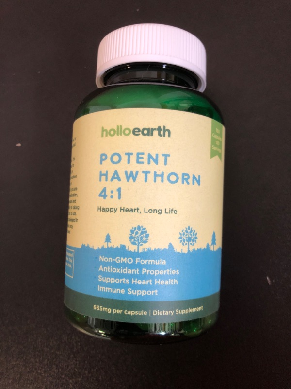 Photo 2 of Potent Hawthorn Berry Capsules 4:1 (150 Servings)