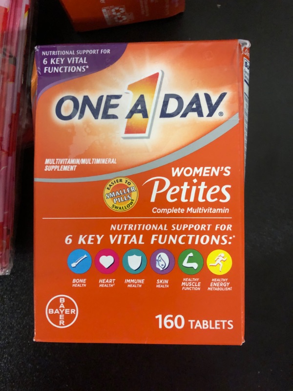 Photo 2 of One A Day Women’s Petites Multivitamin,Supplement with Vitamin A, C, D, E and Zinc for Immune Health Support, B Vitamins, Biotin, Folate (as folic acid) & more, 160 count
