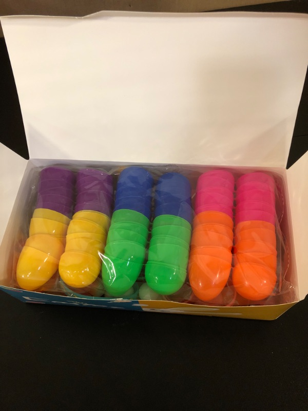 Photo 1 of 31 Packs Easter Basket Stuffers,Easter Eggs Fillers, Plastic Easter Eggs with Bulk Toys,Filled Easter Eggs with Small Toys,Treasure Box Prizes Classroom Favors, Ideal Gifts for Kids