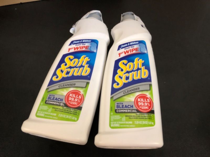 Photo 1 of Soft Scrub 36 oz. Cleanser with Bleach 2 pack
