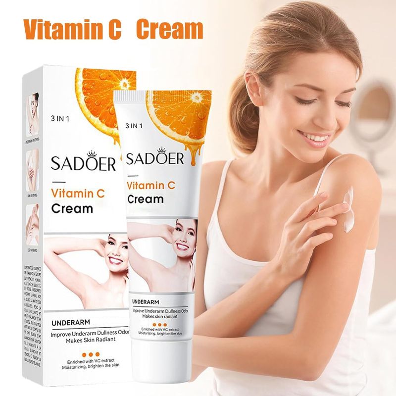 Photo 1 of  Sadoer Vitamin C Whitening Cream 3 in 1  50g ----Expire 11/2027
