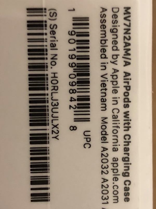 Photo 1 of Apple AirPods with Charging Case (Latest Model)