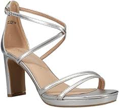 Photo 1 of Chinese Laundry Women's Taryn New Metallic Heeled Sandal Sz 9
