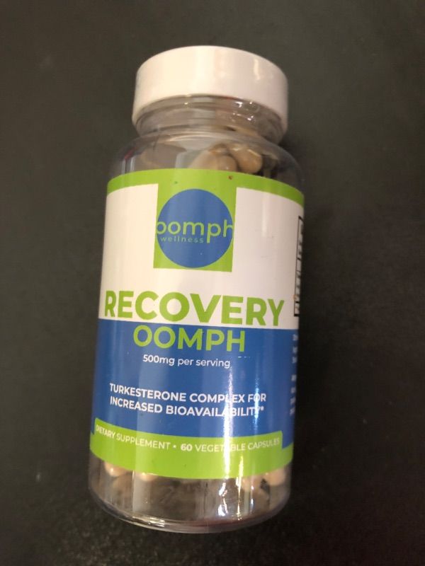 Photo 2 of Oomph Body Turkesterone Supplement for Men | Muscle Recovery Supplements | Ajuga Turkestanica Extract | Supplements for Muscle Gains and Exercise Recovery