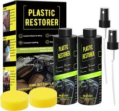 Photo 1 of Farrinne Plastic Restorer for Cars, Ceramic Plastic Coating Trim Restore, Resists Water, UV Rays, Dirt, Fading, Last Over 400 Washes
